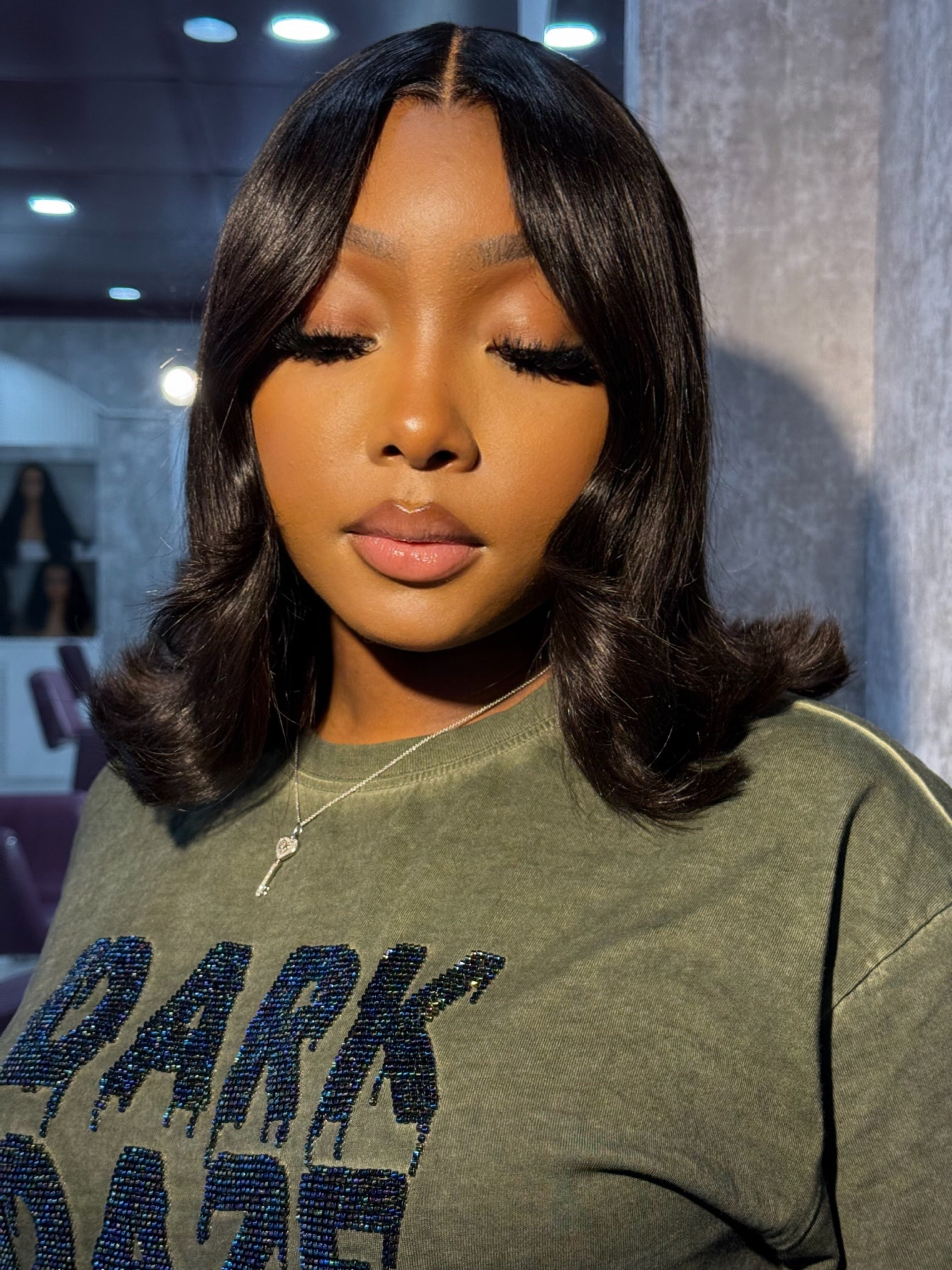 VIRGIN STRAIGHT BOB HD LACE FRONTAL WIG
