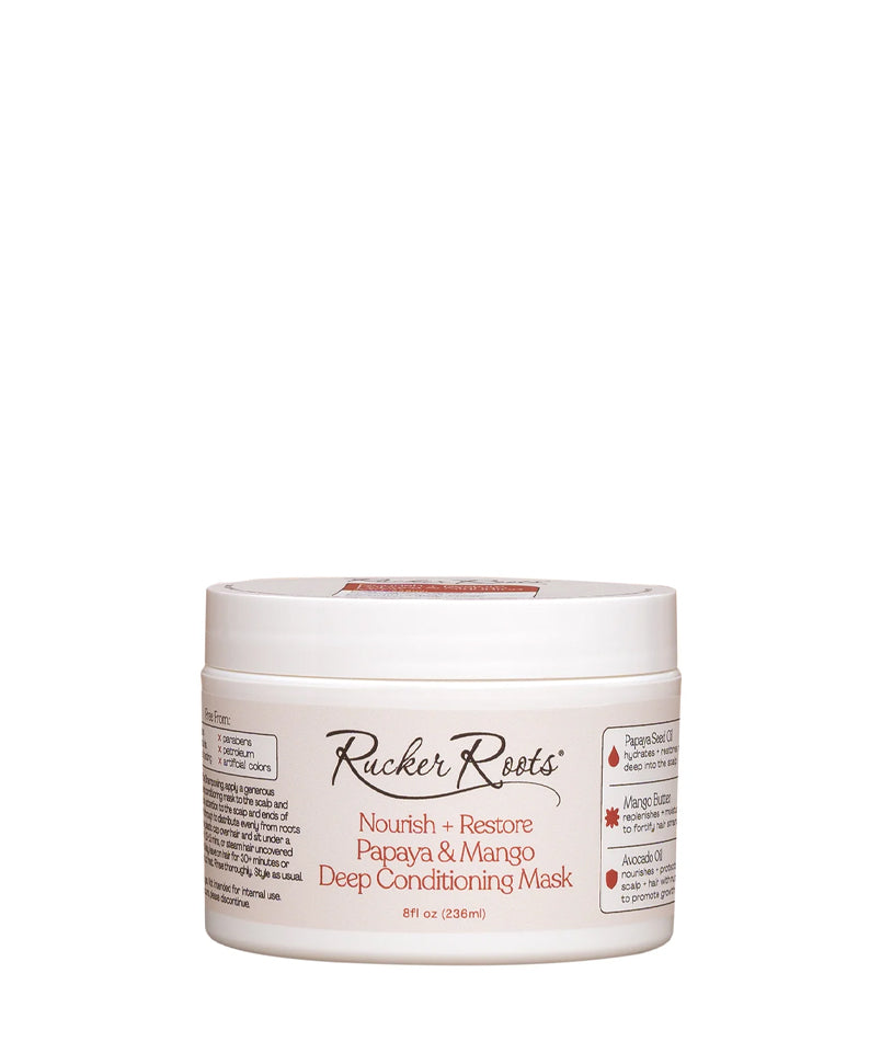 Rucker Roots Nourish + Restore Papaya & Mango Deep Conditioning Mask