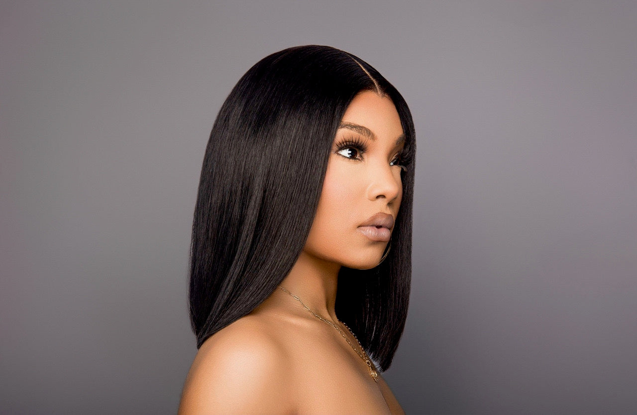 VIRGIN STRAIGHT BOB HD LACE FRONTAL WIG